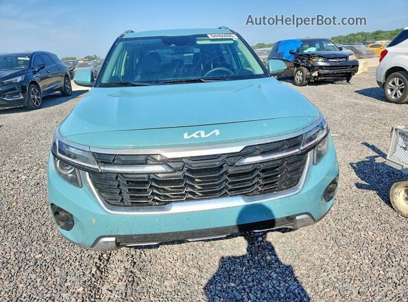 KNDERCAA2R7592252 2024 KIA SELTOS Blue Widok z przodu