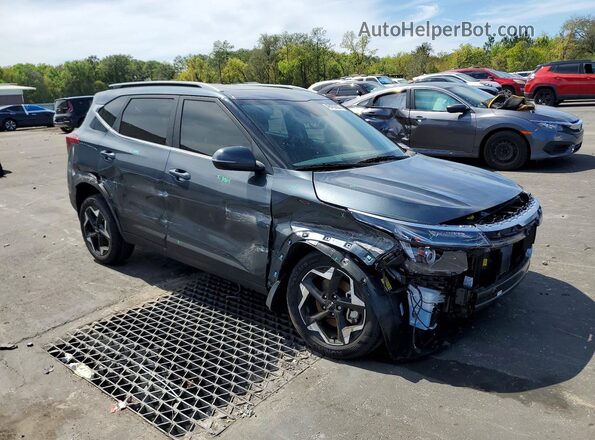 KNDERCAA2S7805030 2025 KIA SELTOS Charcoal Передня права чверть