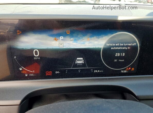 KNDERCAA2S7805030 2025 KIA SELTOS Charcoal Вид щитка приладів