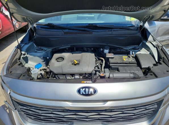 KNDERCAA3M7149939 2021 KIA SELTOS Серебряный Вид подкапотного пространства