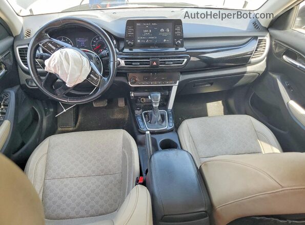 KNDERCAA4M7104122 2021 KIA SELTOS Black Вид панелі приладів