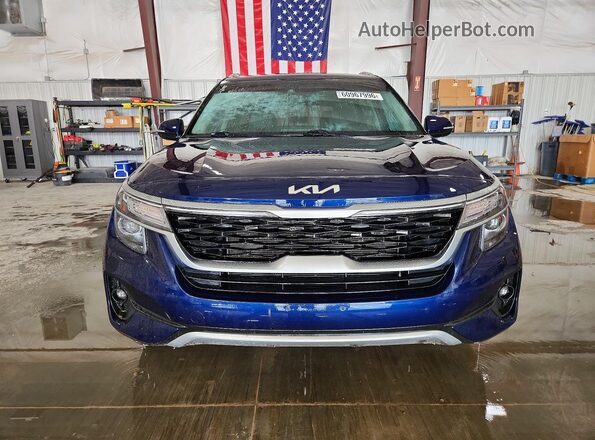KNDERCAA4P7417787 2023 KIA SELTOS Blue Widok z przodu