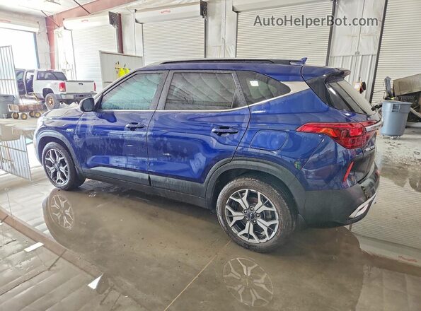 KNDERCAA4P7417787 2023 KIA SELTOS Blue Tył lewy