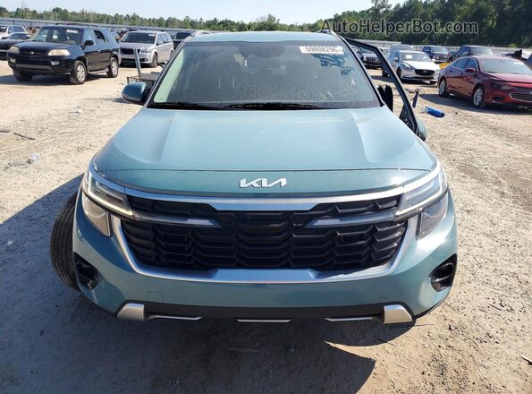 KNDERCAA5S7669749 2025 KIA SELTOS Blue Դիմացի տեսք