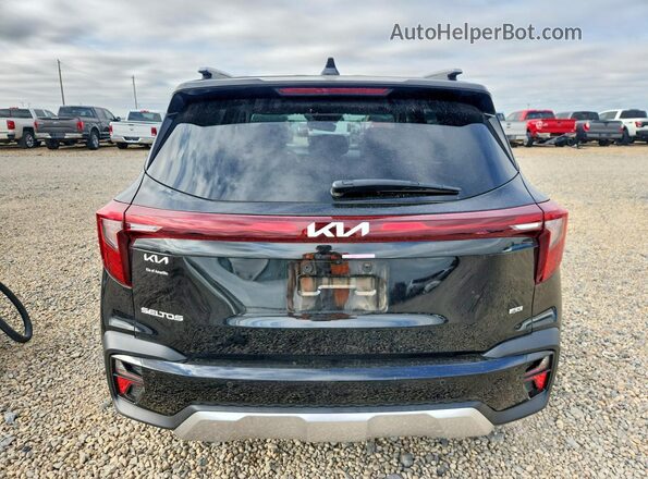 KNDERCAA6S7674183 2025 KIA SELTOS Черный Вид сзади