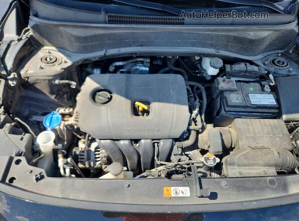 KNDERCAA7N7307586 2022 KIA SELTOS Black Engine compartment view