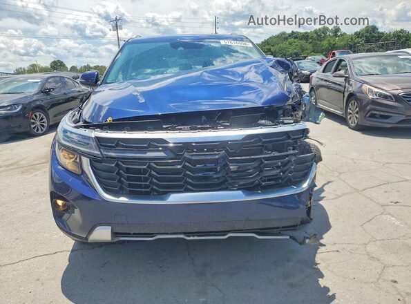 KNDERCAA8R7565976 2024 KIA SELTOS Blue Front view