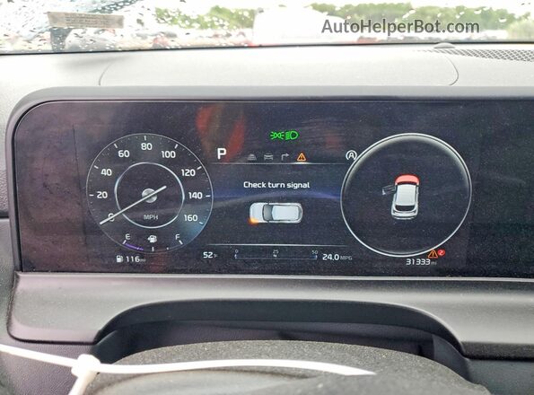 KNDERCAA8T7829804 2026 KIA SELTOS Gray Вид щитка приладів