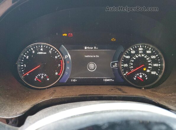KNDETCA23M7142306 2021 KIA SELTOS Gray Widok zestawu wskaźników