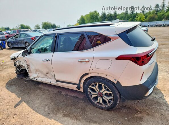 KNDETCA23P7445297 2023 KIA SELTOS White Trasero izquierdo