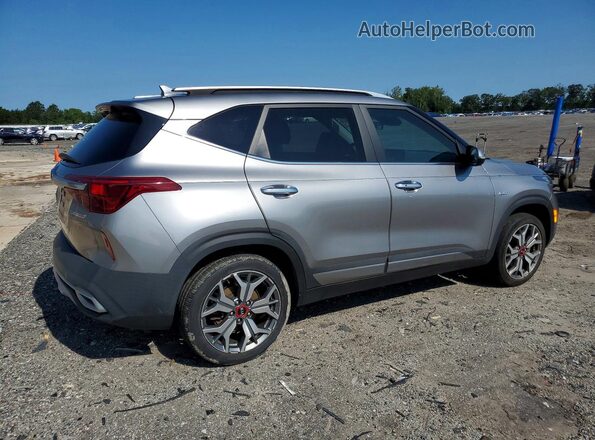 KNDETCA28M7182929 2021 KIA SELTOS Gray Tył prawy