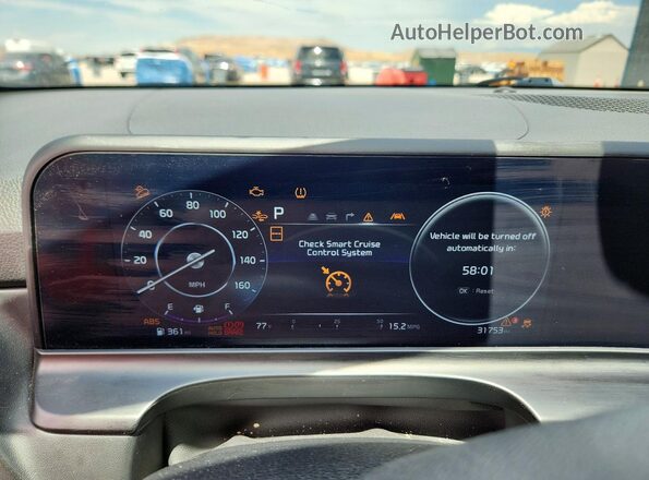 KNDETCA73R7580410 2024 KIA SELTOS Gray Սարքավորումների վահանակի տեսք