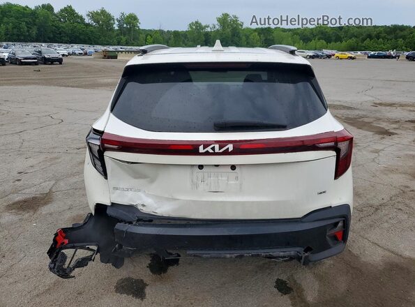 KNDETCA79R7545306 2024 KIA SELTOS White Widok z tyłu