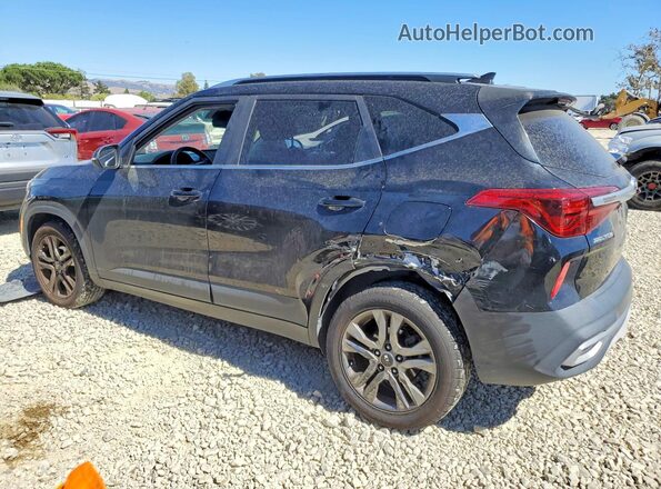 KNDEU2AA2M7065751 2021 KIA SELTOS Черный Задняя левая четверть