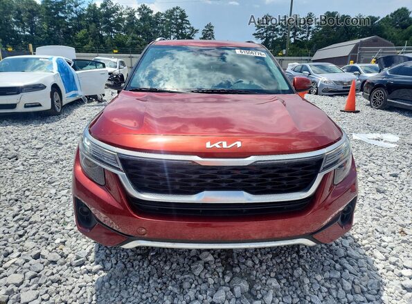 KNDEU2AA3P7359857 2023 KIA SELTOS Maroon Vista frontal