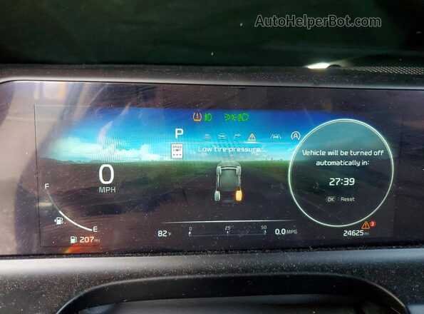 KNDEU2AA3R7632072 2024 KIA SELTOS Gray Вид щитка приладів