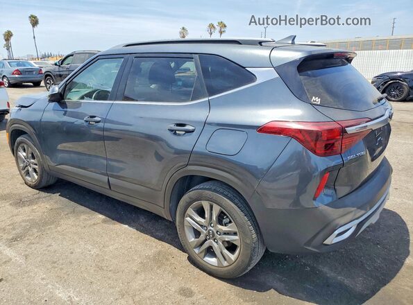 KNDEU2AA9M7110457 2021 KIA SELTOS Charcoal Հետևի ձախ