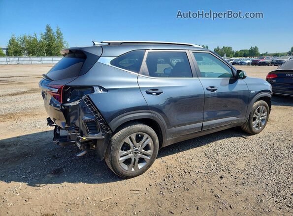 KNDEUCAA8N7327165 2022 KIA SELTOS Black Tył prawy