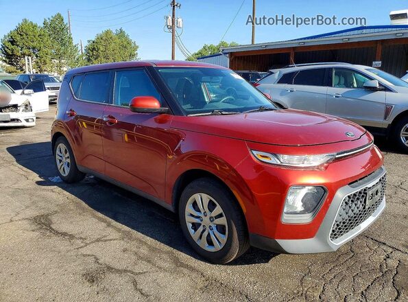 KNDJ23AU0L7104548 2020 KIA SOUL Burgundy Delantero derecho