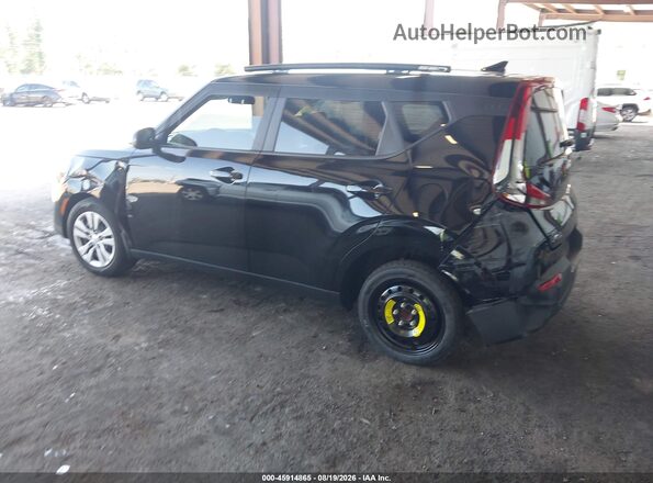 KNDJ23AU1M7139357 2021 KIA SOUL Black Trasero izquierdo