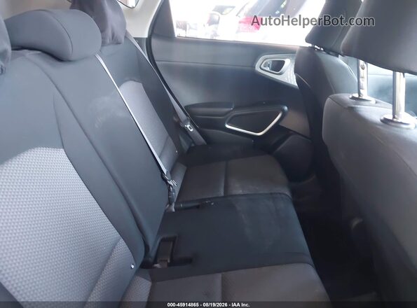 KNDJ23AU1M7139357 2021 KIA SOUL Black Vista de la etiqueta del VIN