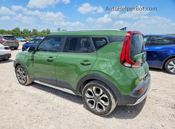 KNDJ23AU2M7139237 2021 KIA SOUL Green Trasero izquierdo