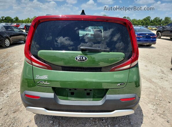 KNDJ23AU2M7139237 2021 KIA SOUL Green Vista trasera