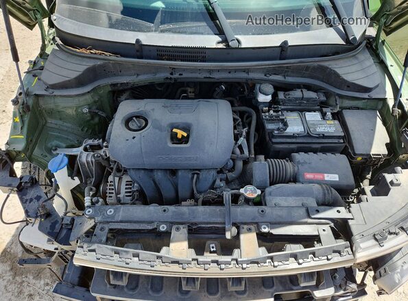 KNDJ23AU2M7139237 2021 KIA SOUL Green Vista interior trasera