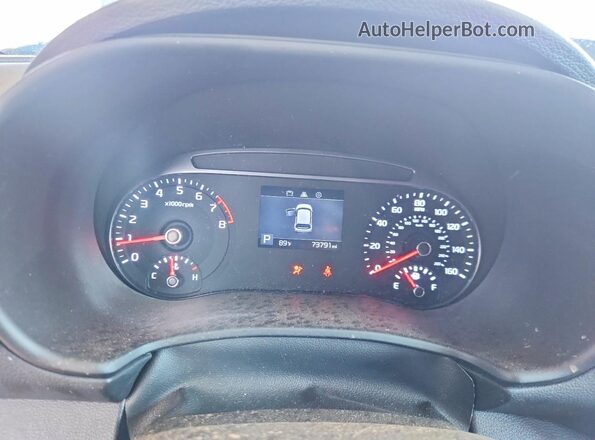 KNDJ23AU3L7734211 2020 KIA SOUL Серый Вид щитка приборов