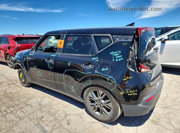 KNDJ23AU4M7145847 2021 KIA SOUL Black Tył lewy