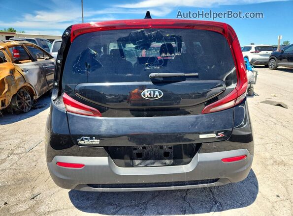 KNDJ23AU4M7145847 2021 KIA SOUL Black Widok z tyłu