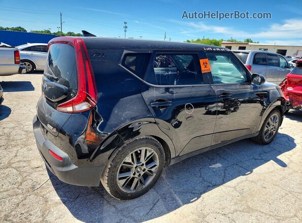 KNDJ23AU4M7145847 2021 KIA SOUL Black Tył prawy