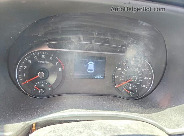 KNDJ23AU4M7145847 2021 KIA SOUL Black Widok zestawu wskaźników