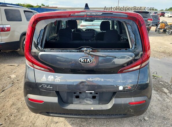 KNDJ23AU7M7780254 2021 KIA SOUL Gray Vista trasera