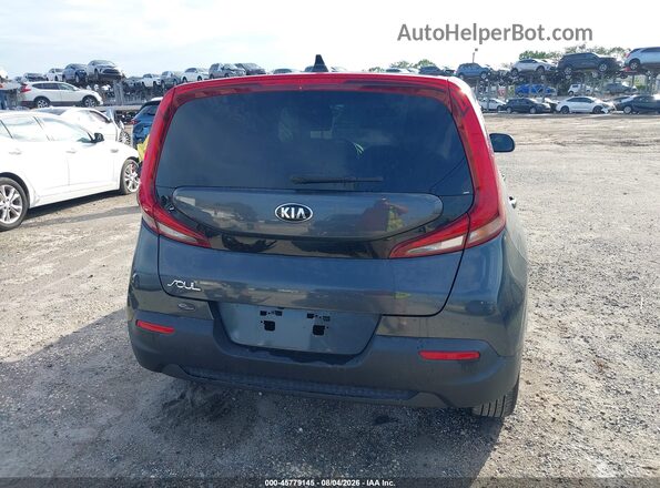 KNDJ23AU7M7792968 2021 KIA SOUL Gray 
