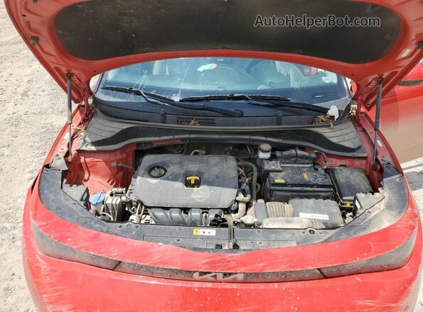 KNDJ23AU8P7198216 2023 KIA SOUL Red Շարժիչի բաժամունքի տեսք