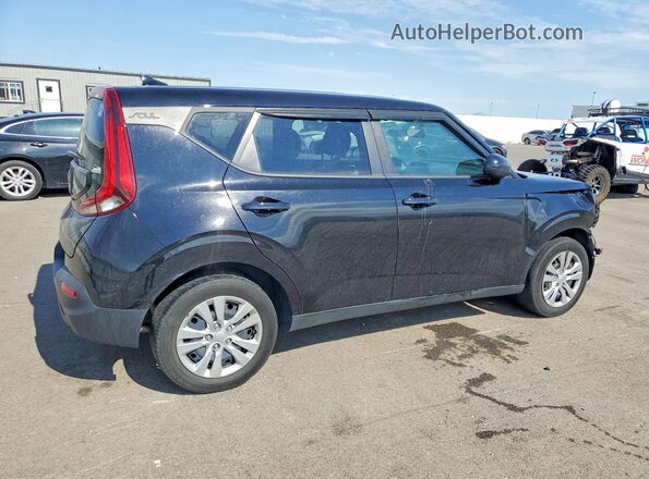 KNDJ23AU9L7723973 2020 KIA SOUL Черный Задняя правая четверть