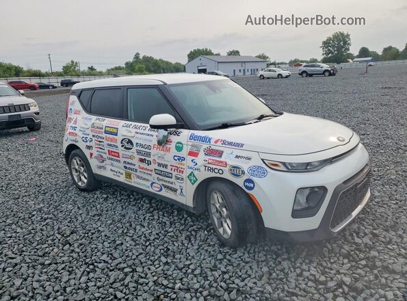 KNDJ23AU9M7754853 2021 KIA SOUL White Delantero derecho