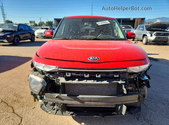 KNDJ23AU9M7760345 2021 KIA SOUL Red Front view