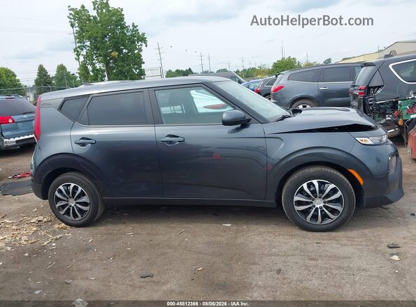 KNDJ23AUXN7811787 2022 KIA SOUL Gray Widok wnętrza z tyłu