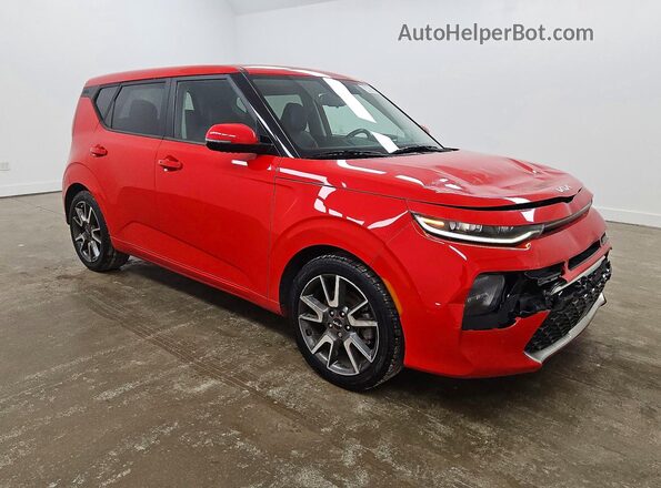 KNDJ53AF1N7169050 2022 KIA SOUL Red Front right