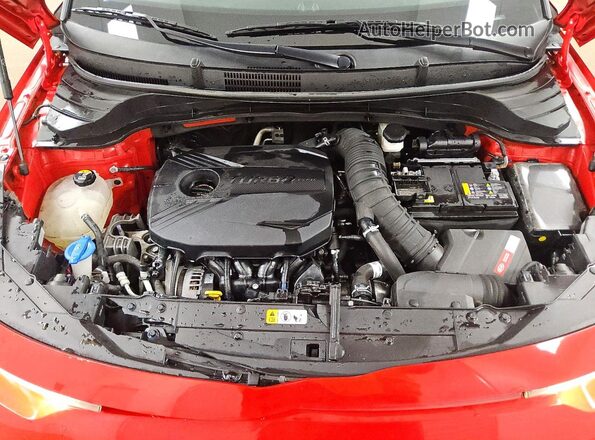 KNDJ53AF1N7169050 2022 KIA SOUL Red Rear interior view