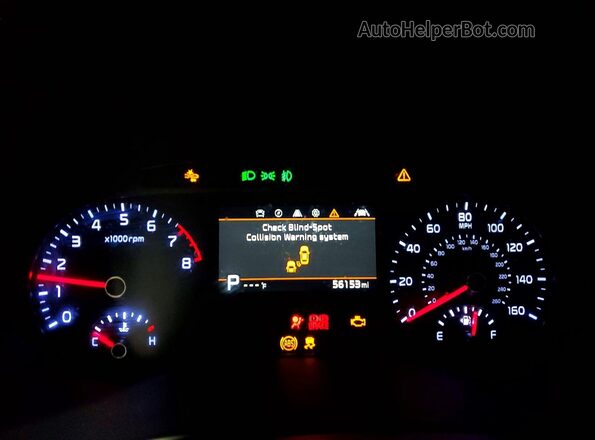 KNDJ53AF3L7006199 2020 KIA SOUL Blue Widok zestawu wskaźników