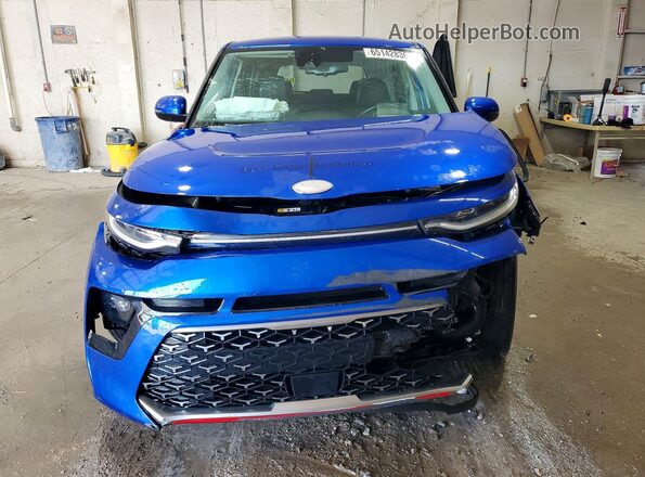 KNDJ53AF3L7006199 2020 KIA SOUL Blue Widok z przodu