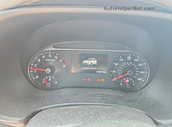 KNDJ53AF5L7051614 2020 KIA SOUL Black Instrument cluster view