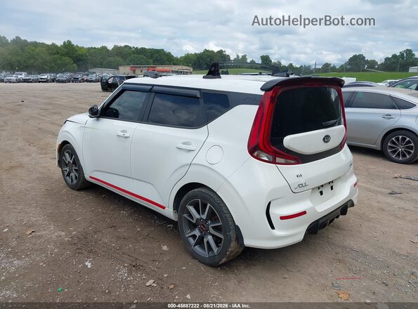 KNDJ53AF8M7128378 2021 KIA SOUL White Задня ліва чверть