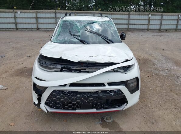 KNDJ53AF8M7128378 2021 KIA SOUL White Вид щитка приладів