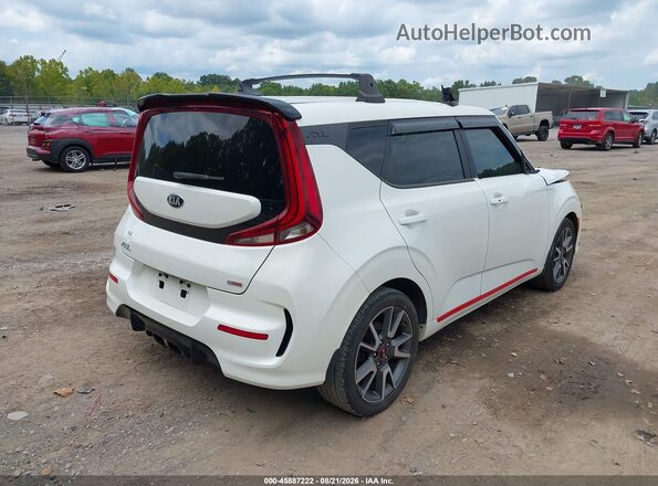KNDJ53AF8M7128378 2021 KIA SOUL White Задня права чверть