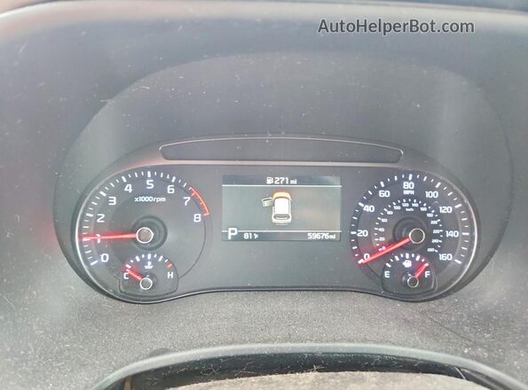 KNDJ53AFXL7031617 2020 KIA SOUL Black Вид щитка приладів