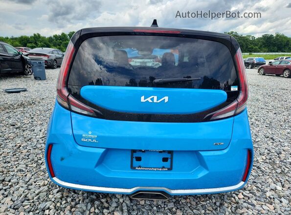 KNDJ53AU6P7215537 2023 KIA SOUL Blue Rear view